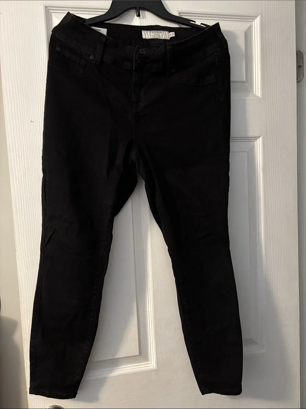 torrid Black High-Rise Skinny Pants